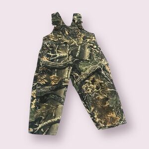 Baby Cabela's Forest Camo Overalls Size 6 Months